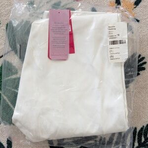 Commando Patent White Pants